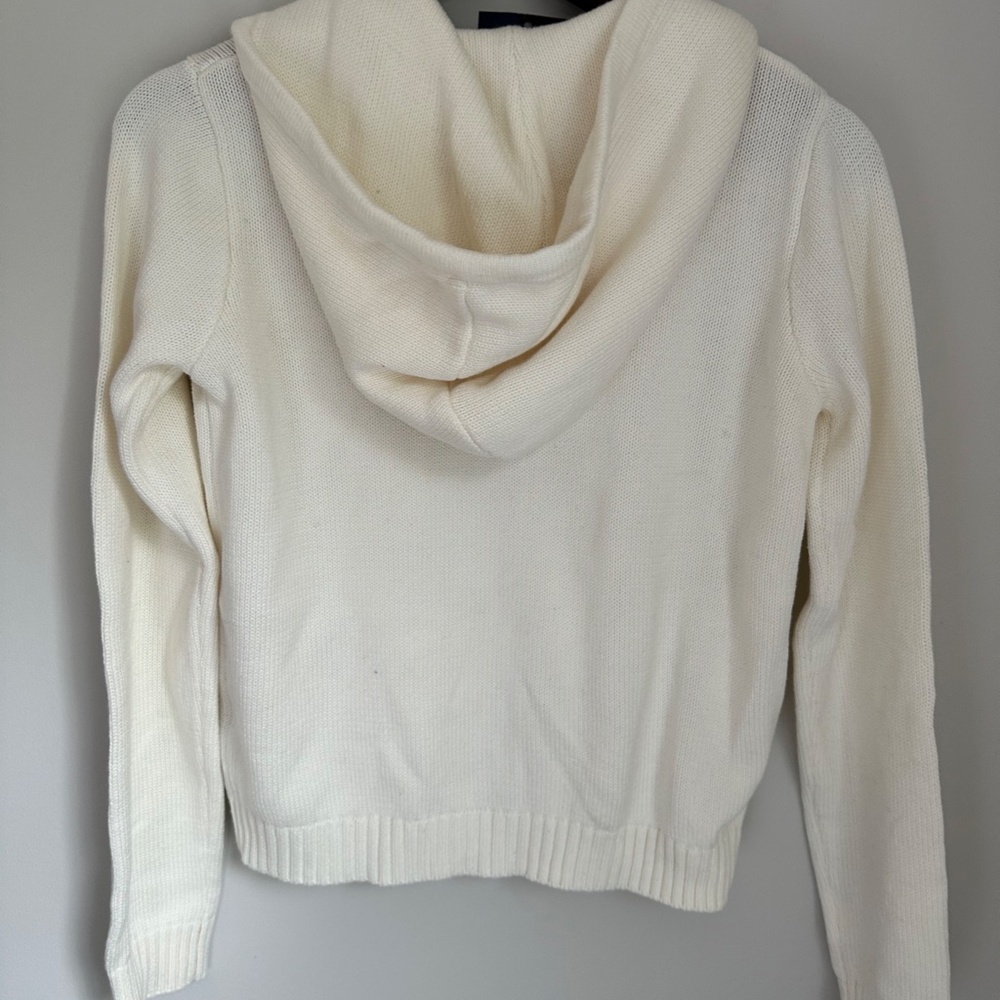 Brandy Melville Zip-Up Hoodie – Cream – One Size – NWT - Picture 2 of 6